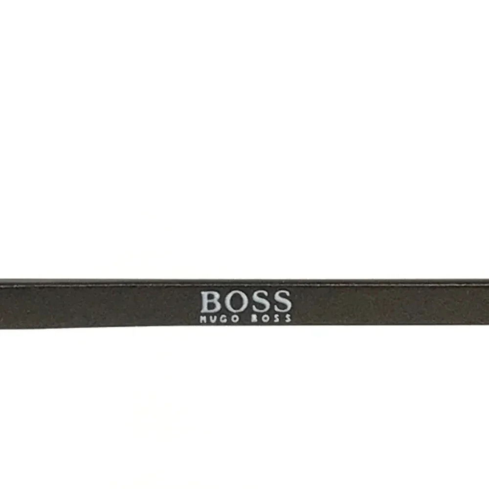 Hugo Boss Eyeglasses Frames HB5737 BR Matte Brown Oval Wrap Full Rim 59-17-145